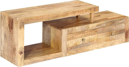 Stand TV Din Lemn Masiv De Mango L120xA30xÎ40cm