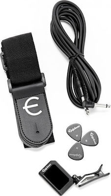 Epiphone Player Pack Σετ Ηλεκτρική Κιθάρα 6 Χορδών με Ταστιέρα Pau Ferro και Σχήμα Les Paul Vintage Sunburst