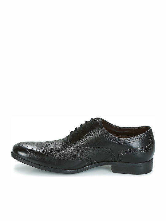 Gilmore Limit Δερμάτινα Ανδρικά Oxfords Μαύρα