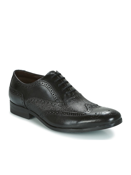 Gilmore Limit Δερμάτινα Ανδρικά Oxfords Μαύρα