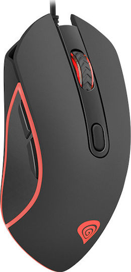 Genesis Krypton 150 RGB Gaming Ποντίκι Μαύρο