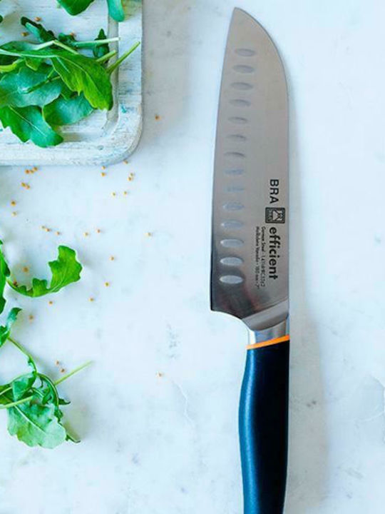 Bra Santoku Efficient Μαχαίρι Chef από Ανοξείδωτο Ατσάλι 13cm A198003