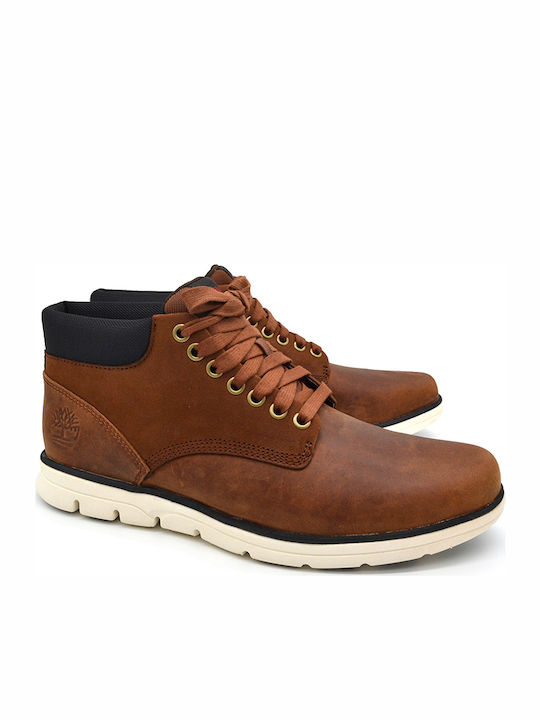Bradstreet Leather Brown Men's Boots Anatomical