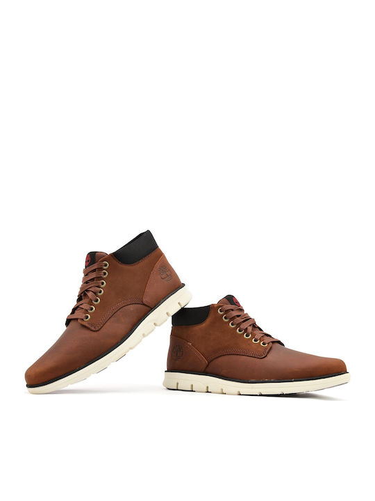 Bradstreet Leather Brown Men's Boots Anatomical