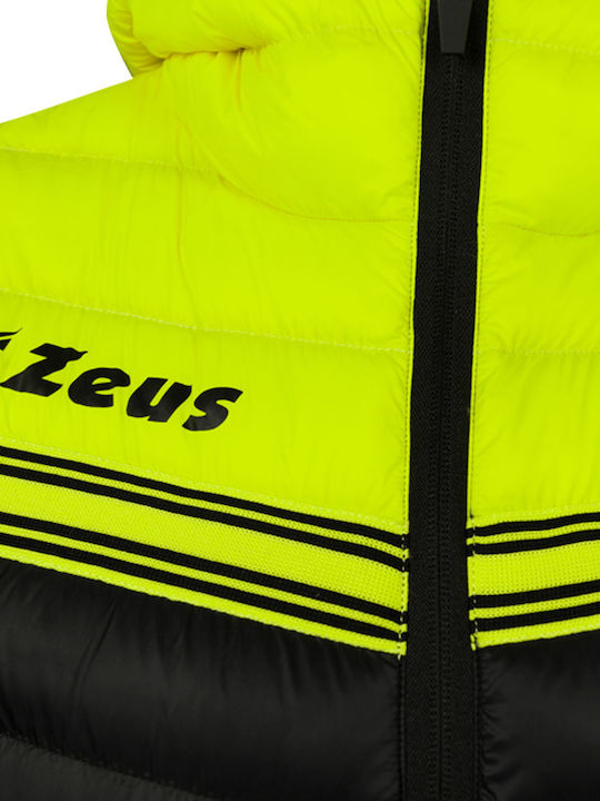 Smanicato Rodi Αμάνικο Μπουφάν Puffer Black / Yellow