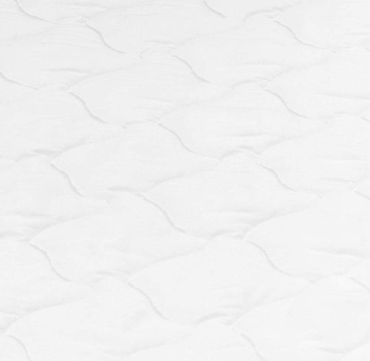 vidaXL Mattress Topper King Size Foam with Removable Cover 180x200x6cm