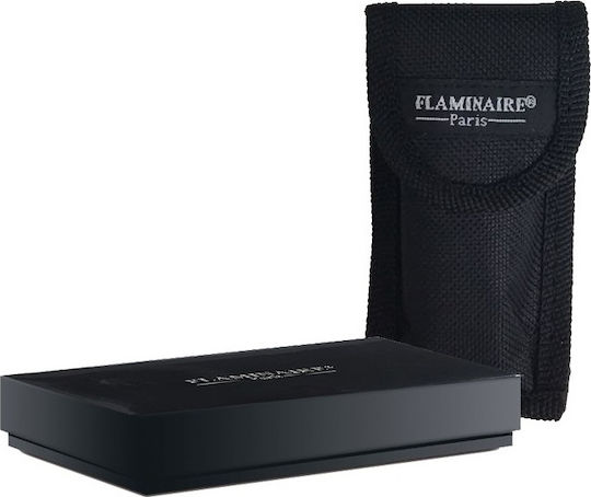 Flaminaire Paris Taschenmesser Braun in Hülle