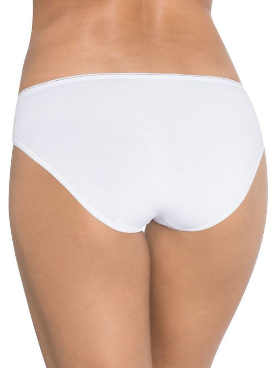 24/7 Tai Βαμβακερά Γυναικεία Slip 3Pack Λευκά