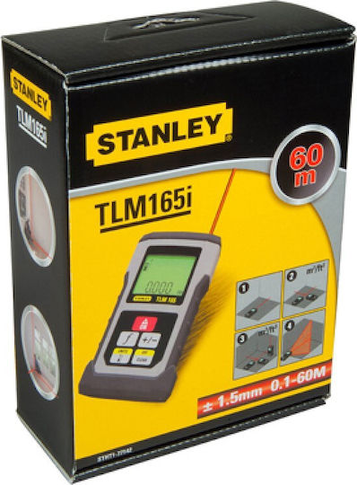 Stanley Μέτρο Laser TLM 165i Bluetooth με Δυνατότητα Μέτρησης 60m