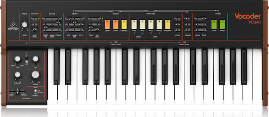 Behringer Synthesizer Vocoder VC340 με 37 Δυναμικά Πλήκτρα Μαύρο