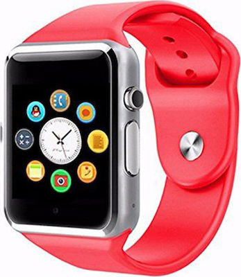 A1 43mm Smartwatch with SIM (Red)