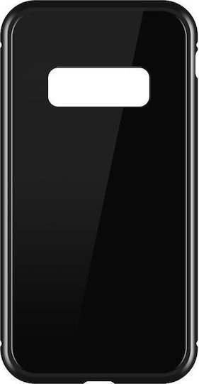 Wozinsky Magnetic Case С пълно покритие (360°) Пластмаса Магнитен Черен (Galaxy S10e)