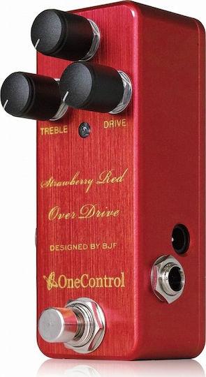 One Control Strawberry Red Overdrive Πετάλι Effect Over­drive Ηλεκτρικής Κιθάρας