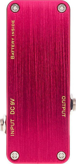One Control Crimson Red Bass Pedals Preamp Electric Bass