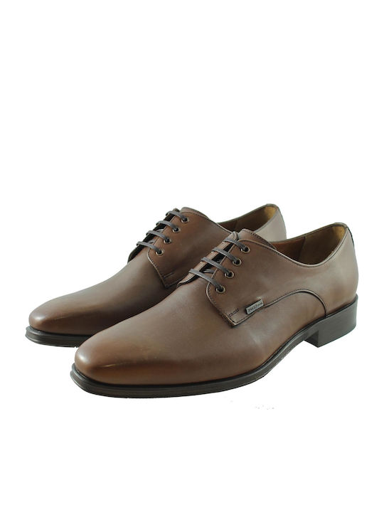 Boss Shoes Men's Leather Dress Shoes Antik Brown