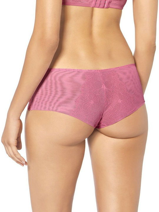 Triumph Hipster Lace Spotlight Slip with Lace Pink