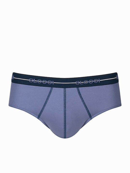 Sloggi Start Midi Herren Slips Blau 2Packung