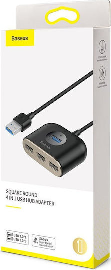 Baseus Square Hub 4 Ports USB 3.0 with USB-A Connection