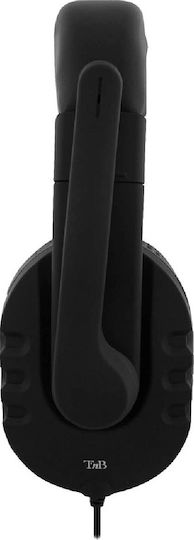 T'nB HS-300 Over Ear Multimedia Ακουστικά με μικροφωνο και σύνδεση 3.5mm Jack