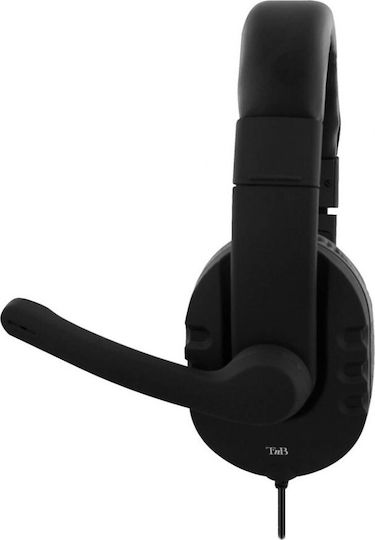 T'nB HS-300 Over Ear Multimedia Ακουστικά με μικροφωνο και σύνδεση 3.5mm Jack