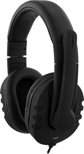 T'nB HS-300 Over Ear Multimedia Ακουστικά με μικροφωνο και σύνδεση 3.5mm Jack