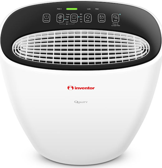 Inventor Ionizer / Air Purifier 32W for Spaces 45m²