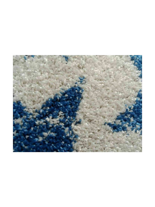 Newplan 9690E Kinder Teppich Sterne Blau 133x190cm
