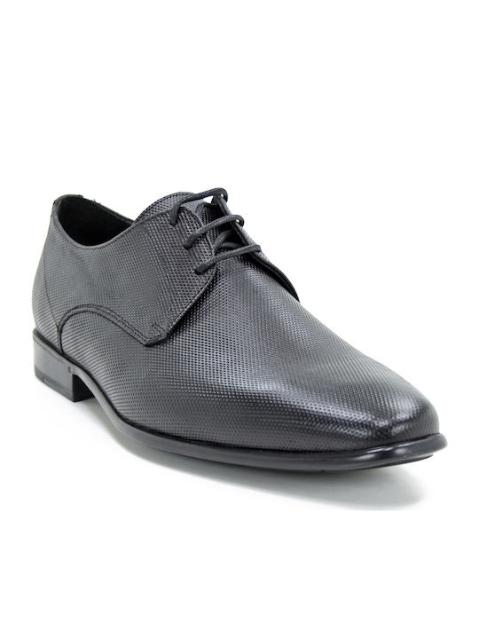 Kricket Men's Leather Dress Shoes Black