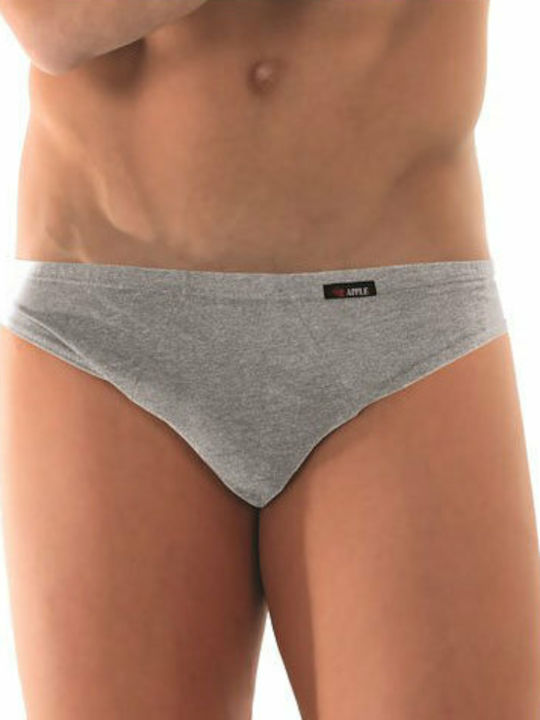 Apple Boxer Herren Slips Grey 1Packung