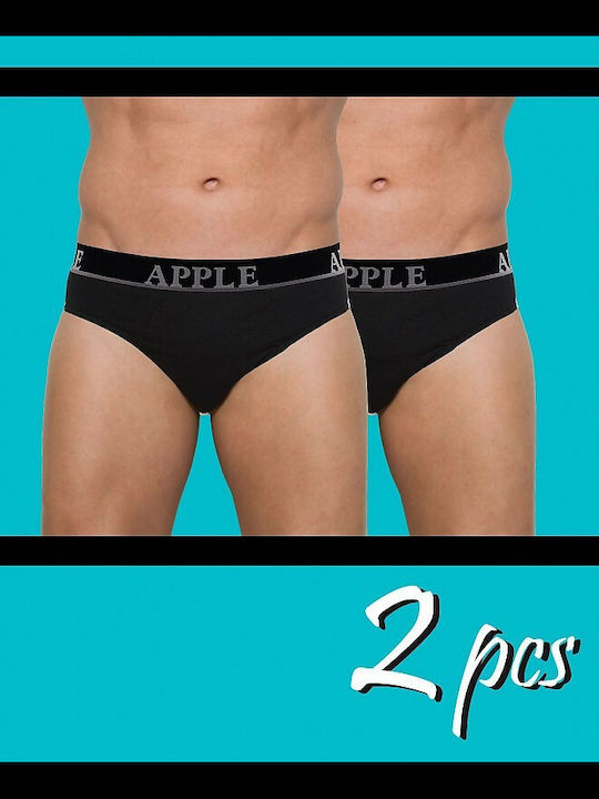 Ανδρικά Σλιπ Μαύρα 2Pack