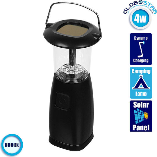GloboStar Φανάρι Led Ηλιακό για Camping 300lm 4W