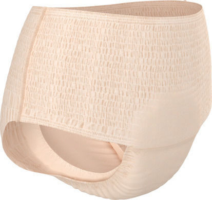 Tena Silhouette High Waist Plus Incontinence Underwear Medium Beige 12pcs