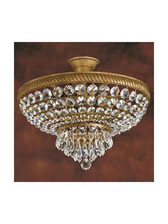 Violam Candelabru cu Cristale Transparente