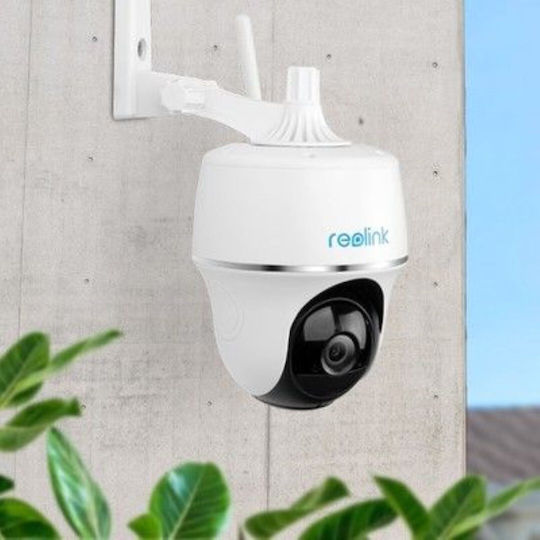 Reolink Argus PT IP Κάμερα Παρακολούθησης Wi-Fi Full HD+ 4MP Αδιάβροχη με Αμφίδρομη Επικοινωνία και Φακό 2.8mm