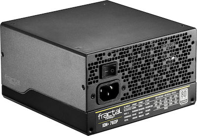Fractal Design Ion+ 760W Platinum 760W Τροφοδοτικό Υπολογιστή Full Modular 80 Plus Platinum