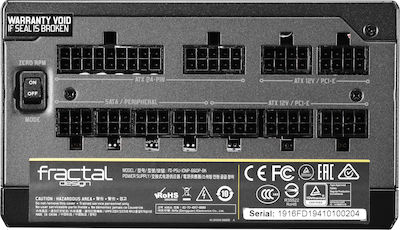 Fractal Design Ion+ 660W Computernetzteil Vollständig modular 80 Plus Platin