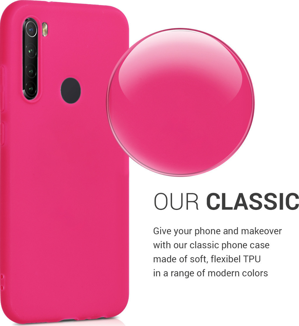 KWmobile Back Cover Neon Pink (Xiaomi Redmi Note 8) Skroutz.gr