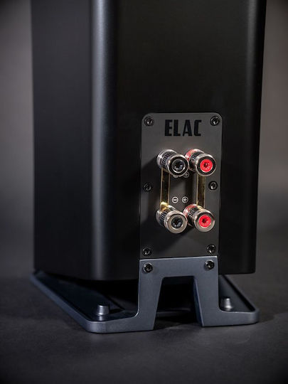 Elac Carina FS247.4 FS247.4 Paar Hi-Fi Lautsprecher Boden 120W 2.5 Anzahl von Fahrern B21.64xT20.47xH106cm. Schwarz