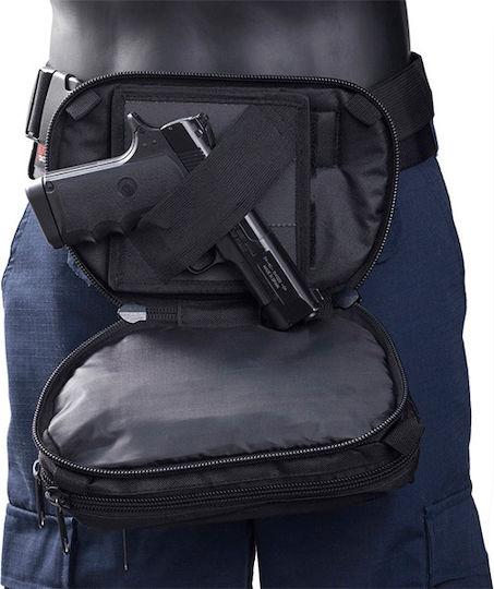 Survivors Military Pouch Waist made of Polyester Black