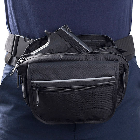 Survivors Military Pouch Waist made of Polyester Black