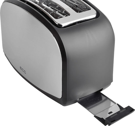 ECG ST 968 Φρυγανιέρα 2 Θέσεων 900W Inox