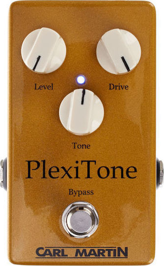 Carl Martin Single Channel PlexiTone Pedale Wirkung Overdrive E-Gitarre