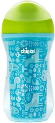 Chicco Baby & Kleinkind Becher Active aus Kunststoff Blau 1Stück 266ml für 14m+m+