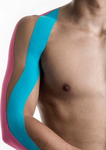 Sanaflex Medline K100 Kinesiology Tape 5cm x 5m Pink