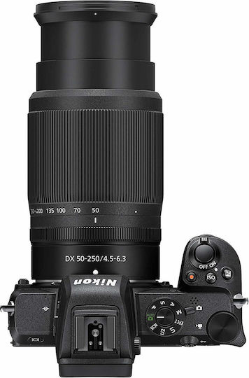 Nikon Z 50 Spiegellose Kamera Kit (Z DX 16-50mm F3,5-6,3 VR + Z DX 50-250mm F4,5-6,3 VR) Schwarz