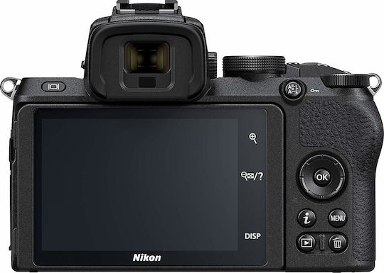 Nikon Z 50 Spiegellose Kamera Kit (Z DX 16-50mm F3,5-6,3 VR + Z DX 50-250mm F4,5-6,3 VR) Schwarz