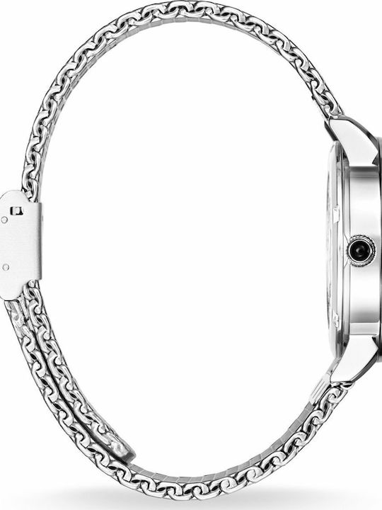 Thomas Sabo Γυναικείο Ρολόι 33mm Μπαταρίας με Ασημί Μεταλλικό Μπρασελέ