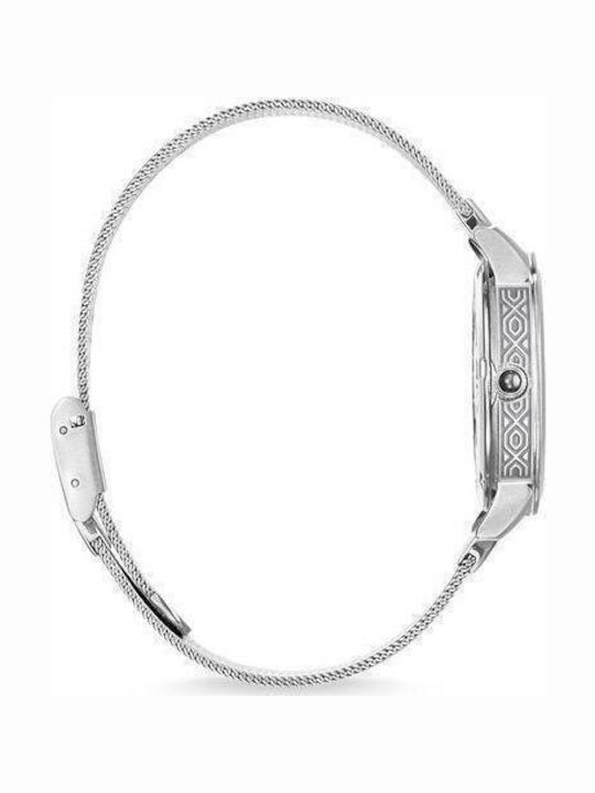 Thomas Sabo Γυναικείο Ρολόι 33mm Μπαταρίας με Ασημί Μεταλλικό Μπρασελέ