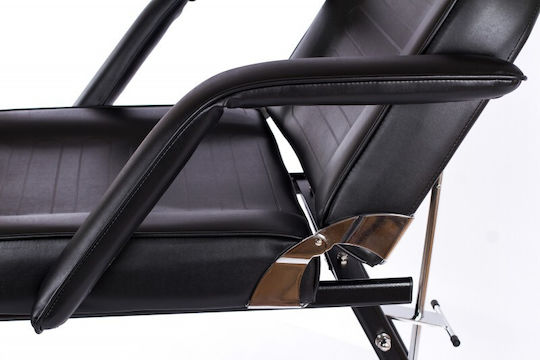 Rest Pro Facial Couch Beauty Chair with Adjustable Height Black