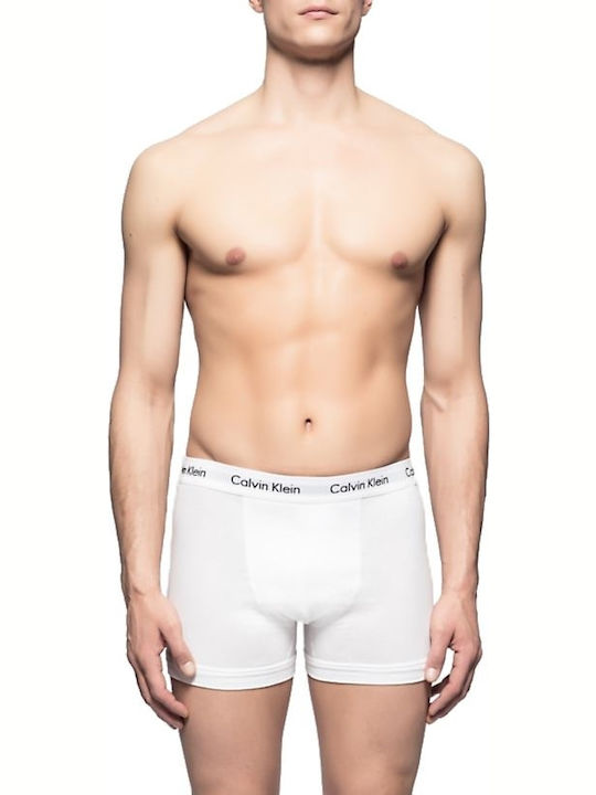 Calvin Klein Boxeri pentru bărbați Albe 3Pachet